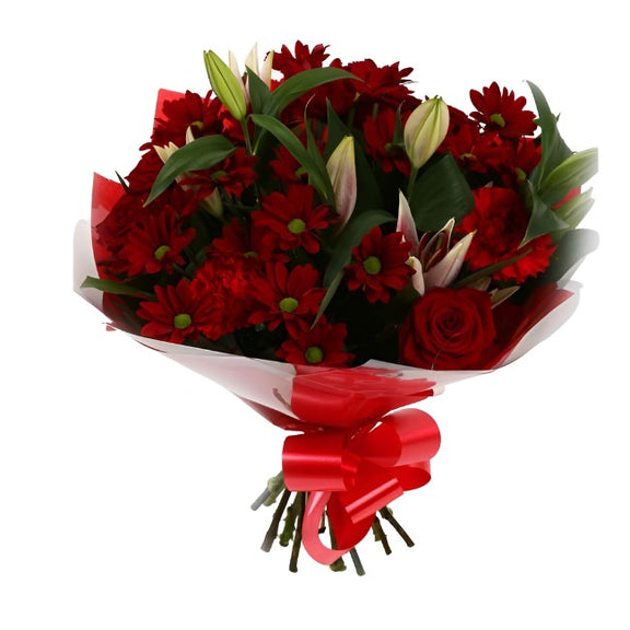 Red Rapture Bouquet – Happy Days Factory